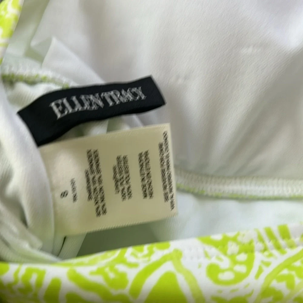 Ellen Tracy Green One Piece Swimsuit  Size 8